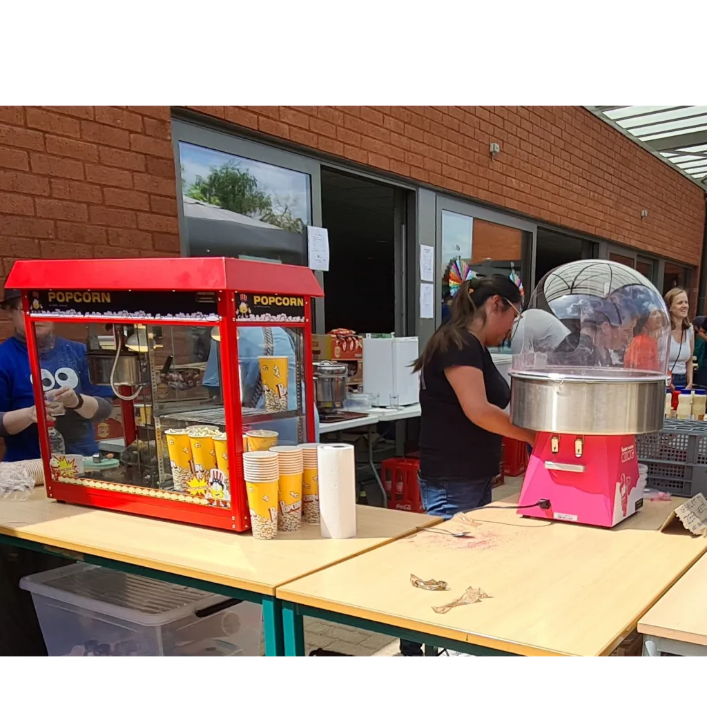 Popcorn en suikerspin machine huren.webp