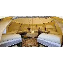 Ingerichte glamping tent huren.webp