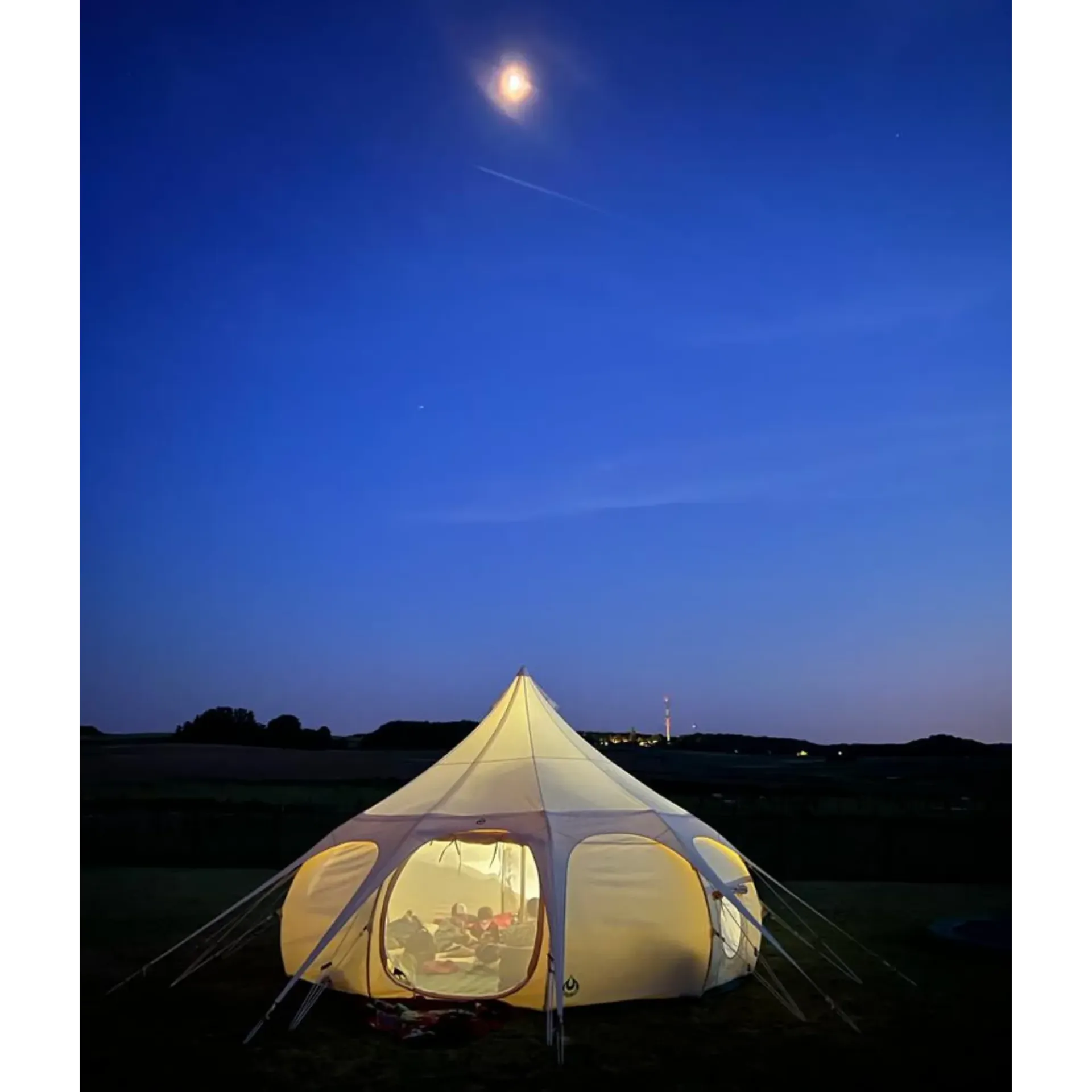 glamping tent
