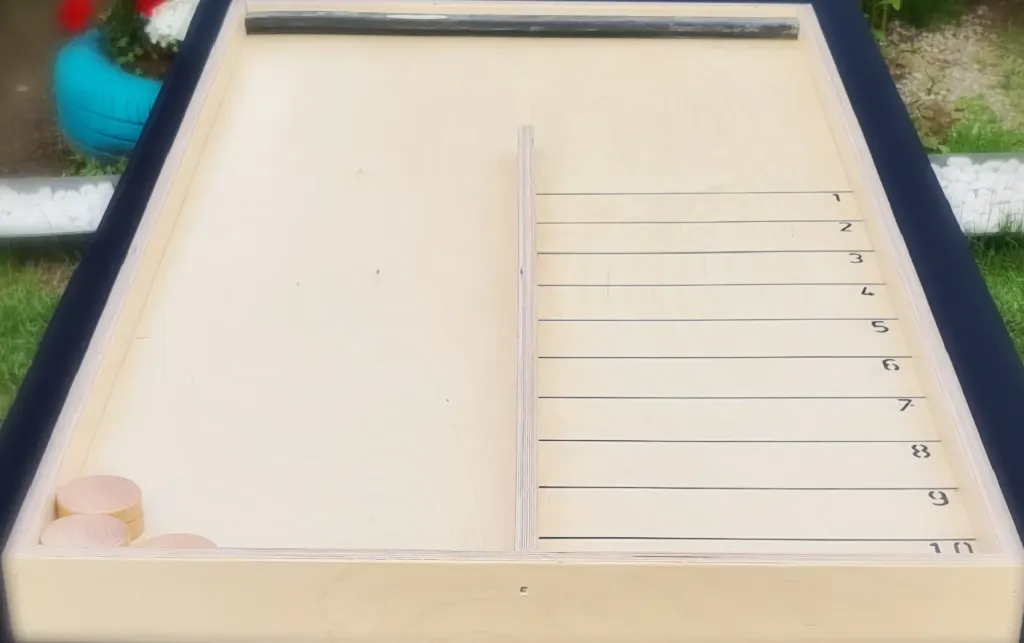 Puntsjoelen – precisiespel met sjoelschijf en puntenzones