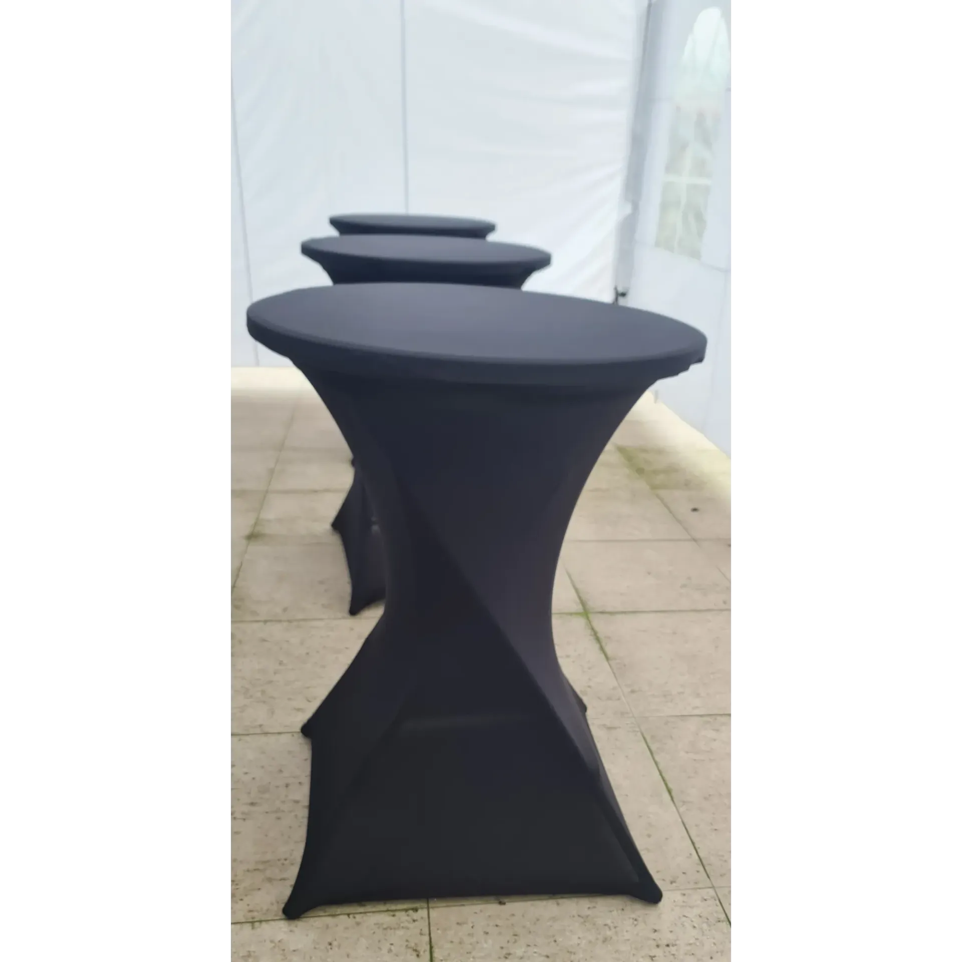 Statafelhoes stretch zwart