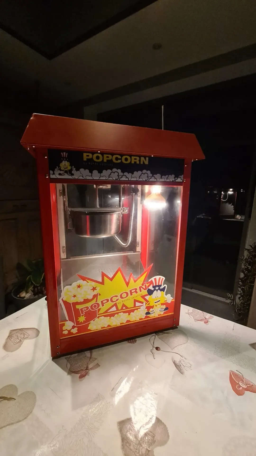 Popcornmachine (zonder onderstel) – compact & gebruiksvriendelijk
