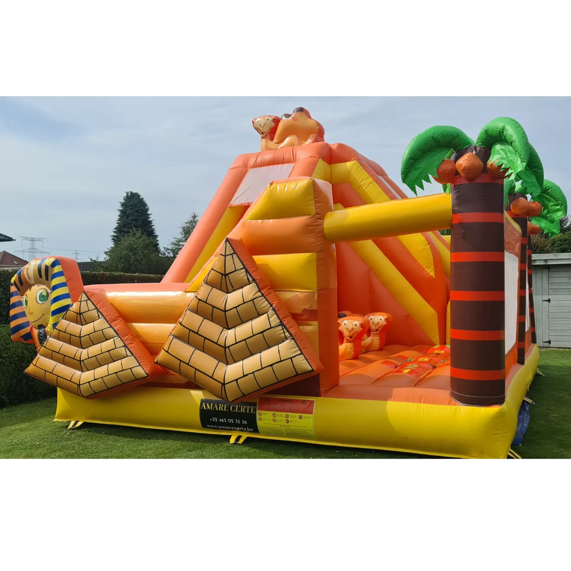 Egypte springkasteel huren – Avontuurlijk mummie springkasteel